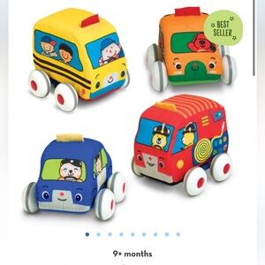 Melissa & Doug Pull-Back Vehicles Toy